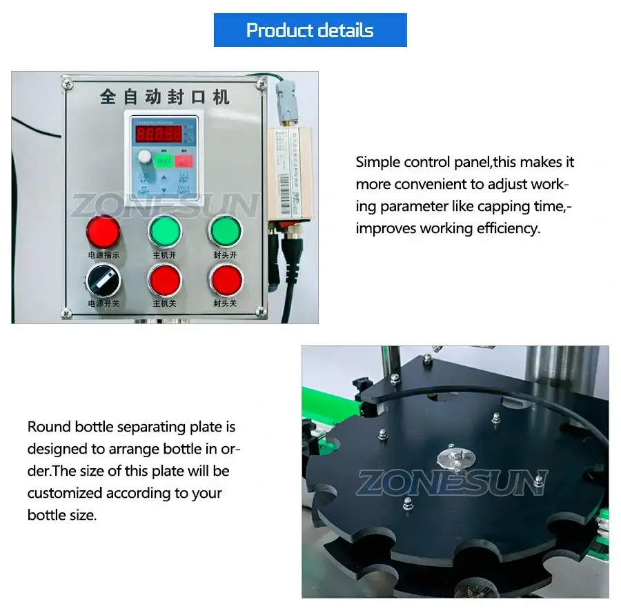 Beer Bottle Capping Machine-ZONESUN TECHNOLOGY LIMITED Beer Bottle Capping Machine-ZONESUN TECHNOLOGY LIMITED