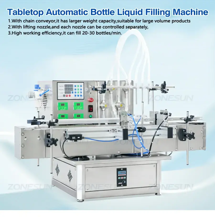 Desktop Liquid Filling Machine-ZONESUN TECHNOLOGY LIMITED Desktop Liquid Filling Machine-ZONESUN TECHNOLOGY LIMITED