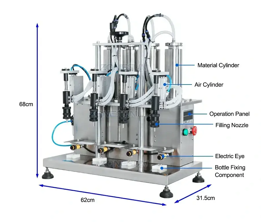 Vacuum Perfume Filling Machine-ZONESUN TECHNOLOGY LIMITED Vacuum Perfume Filling Machine-ZONESUN TECHNOLOGY LIMITED