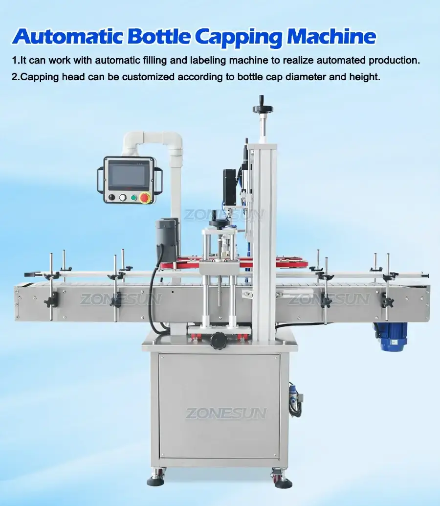 Irregular Bottle Capping Machine-ZONESUN TECHNOLOGY LIMITED Irregular Bottle Capping Machine-ZONESUN TECHNOLOGY LIMITED