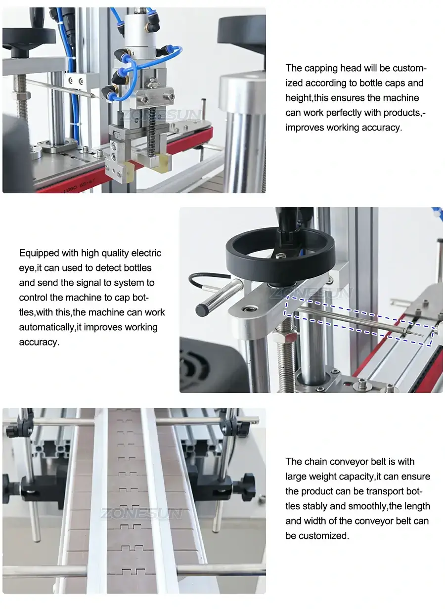 Irregular Bottle Capping Machine-ZONESUN TECHNOLOGY LIMITED Irregular Bottle Capping Machine-ZONESUN TECHNOLOGY LIMITED
