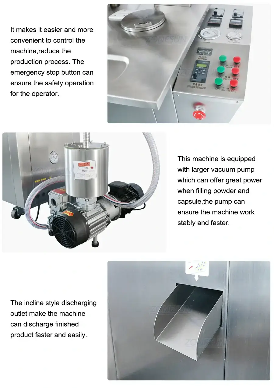 Automatic Capsule Filling Machine-ZONESUN TECHNOLOGY LIMITED Automatic Capsule Filling Machine-ZONESUN TECHNOLOGY LIMITED