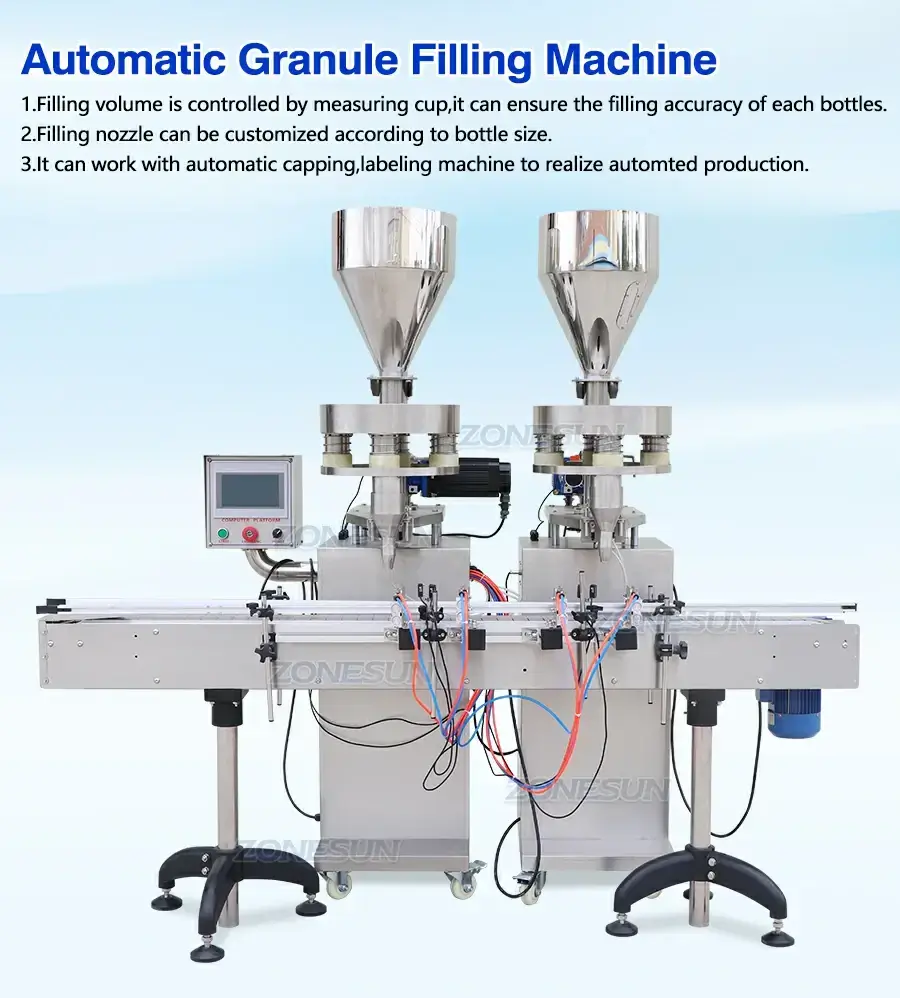 Granule Filling Machine-ZONESUN TECHNOLOGY LIMITED Granule Filling Machine-ZONESUN TECHNOLOGY LIMITED