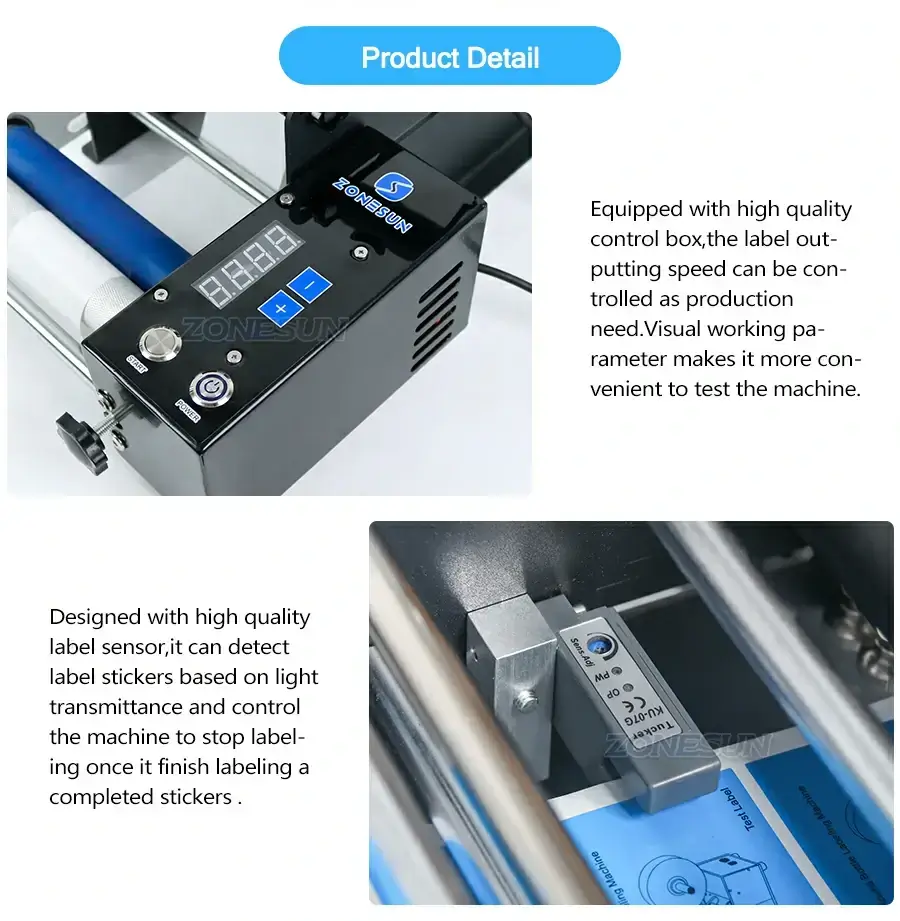 Semi Automatic Labeling Machine-ZONESUN TECHNOLOGY LIMITED Semi Automatic Labeling Machine-ZONESUN TECHNOLOGY LIMITED