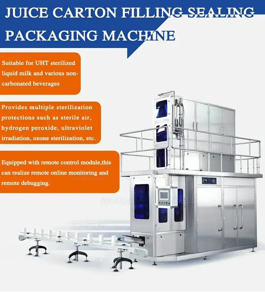Carton Filling Sealing Machine-ZONESUN TECHNOLOGY LIMITED Carton Filling Sealing Machine-ZONESUN TECHNOLOGY LIMITED