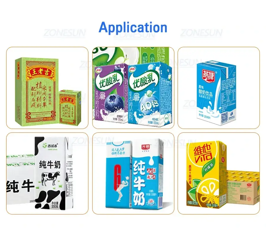 Carton Filling Sealing Machine-ZONESUN TECHNOLOGY LIMITED Carton Filling Sealing Machine-ZONESUN TECHNOLOGY LIMITED