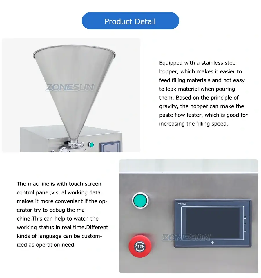 Rotor Pump Filling Machine-ZONESUN TECHNOLOGY LIMITED Rotor Pump Filling Machine-ZONESUN TECHNOLOGY LIMITED