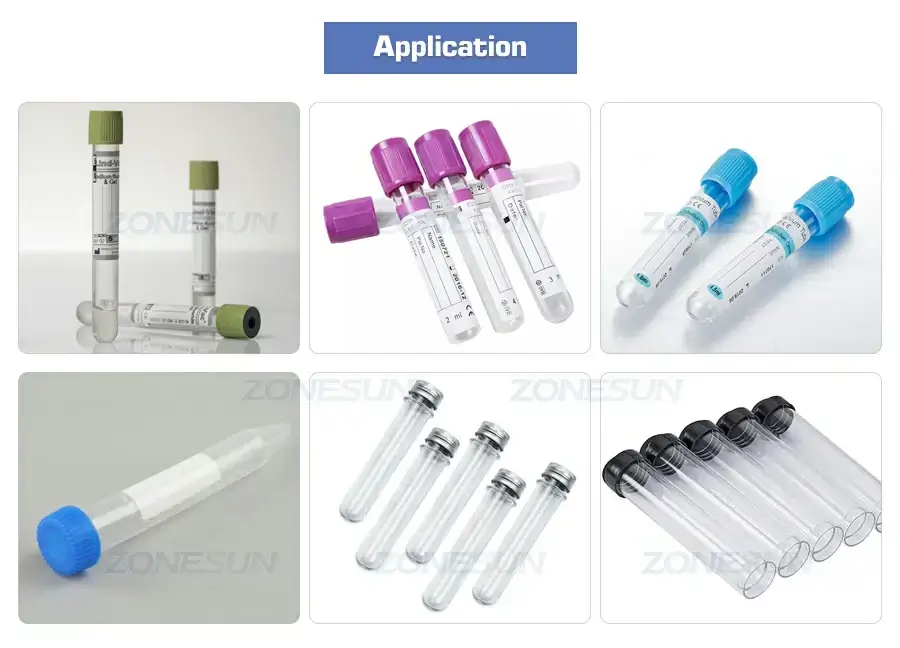 Test Tube Filling Capping Machine-ZONESUN TECHNOLOGY LIMITED Test Tube Filling Capping Machine-ZONESUN TECHNOLOGY LIMITED