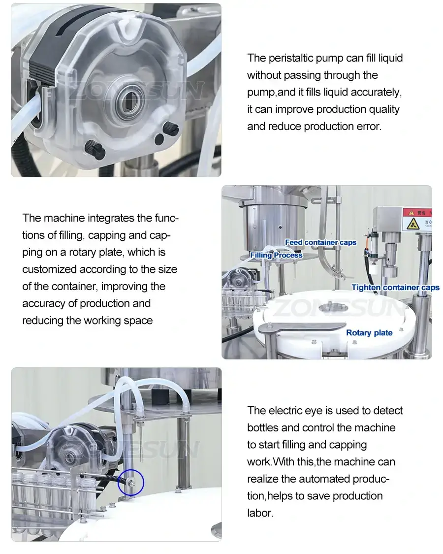 Test Tube Filling Capping Machine-ZONESUN TECHNOLOGY LIMITED Test Tube Filling Capping Machine-ZONESUN TECHNOLOGY LIMITED