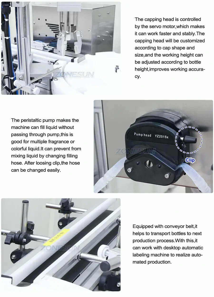 2 IN 1 Filling Capping Machine-ZONESUN TECHNOLOGY LIMITED 2 IN 1 Filling Capping Machine-ZONESUN TECHNOLOGY LIMITED
