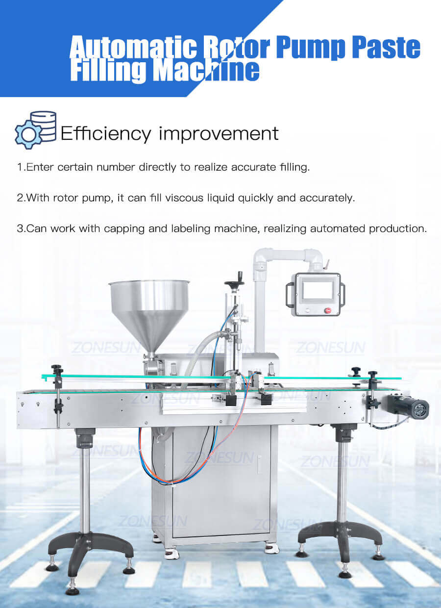 Rotor Pump Filling Machine-ZONESUN TECHNOLOGY LIMITED Rotor Pump Filling Machine-ZONESUN TECHNOLOGY LIMITED