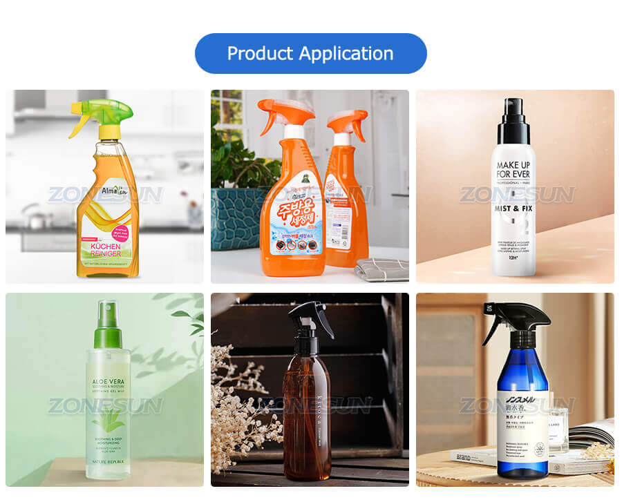 Spray Bottle Capping Machine-ZONESUN TECHNOLOGY LIMITED Spray Bottle Capping Machine-ZONESUN TECHNOLOGY LIMITED