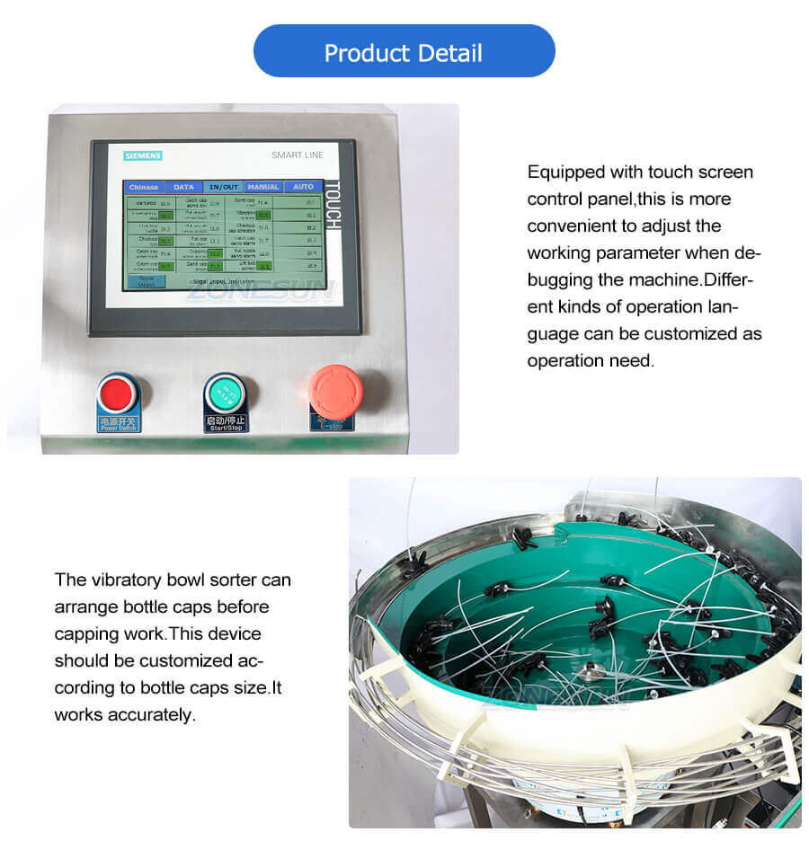 Spray Bottle Capping Machine-ZONESUN TECHNOLOGY LIMITED Spray Bottle Capping Machine-ZONESUN TECHNOLOGY LIMITED