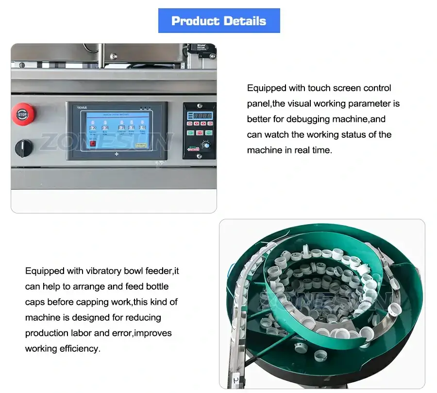 Tear Cap Bottle Capping Machine-ZONESUN TECHNOLOGY LIMITED Tear Cap Bottle Capping Machine-ZONESUN TECHNOLOGY LIMITED
