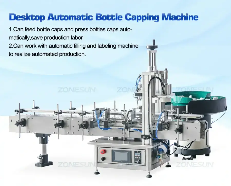 Tear Cap Bottle Capping Machine-ZONESUN TECHNOLOGY LIMITED Tear Cap Bottle Capping Machine-ZONESUN TECHNOLOGY LIMITED