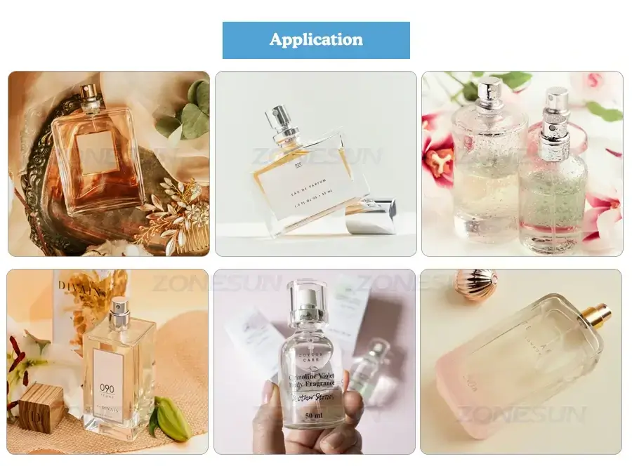 Perfume Bottle Capping Machine-ZONESUN TECHNOLOGY LIMITED Perfume Bottle Capping Machine-ZONESUN TECHNOLOGY LIMITED