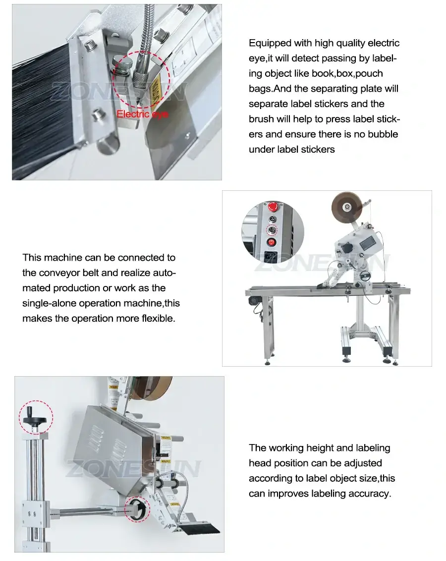 Flat Labeling Machine-ZONESUN TECHNOLOGY LIMITED Flat Labeling Machine-ZONESUN TECHNOLOGY LIMITED