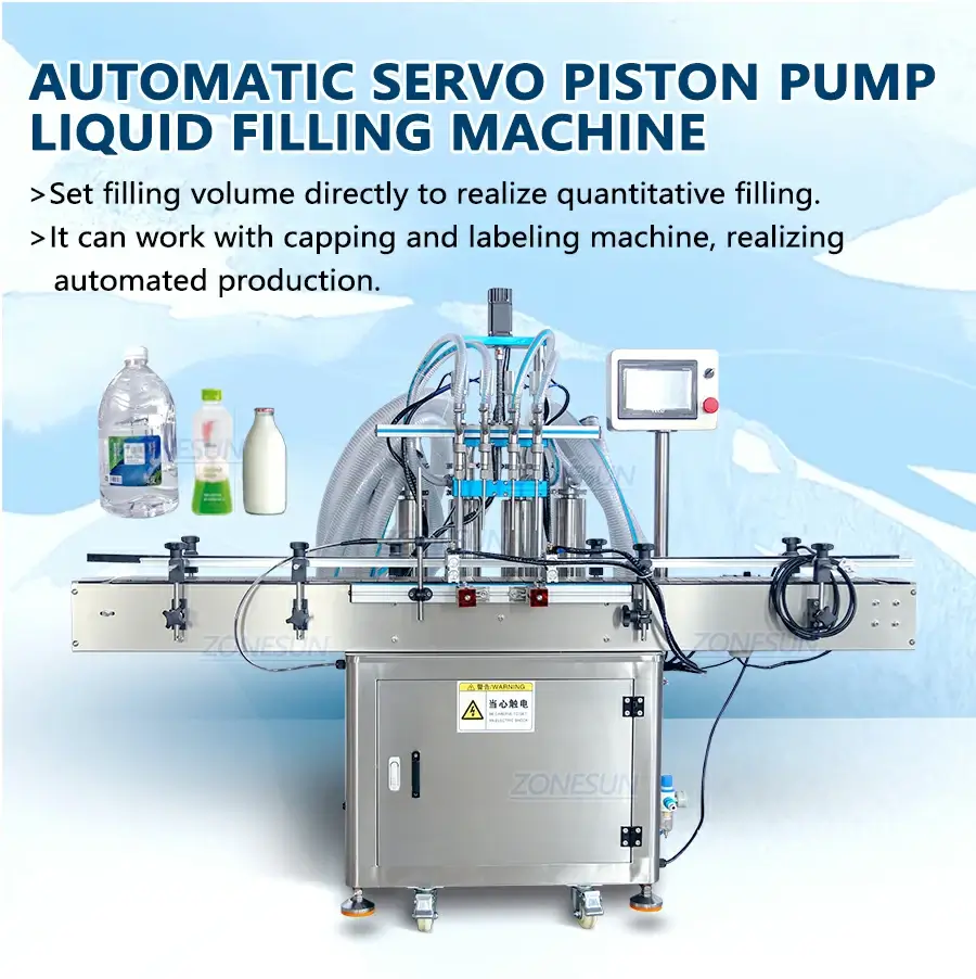 Servo Liquid Filling Machine-ZONESUN TECHNOLOGY LIMITED Servo Liquid Filling Machine-ZONESUN TECHNOLOGY LIMITED