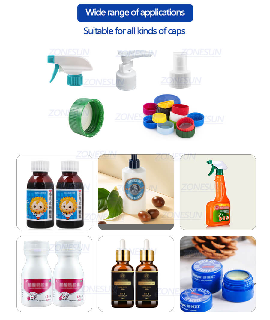 Full Automatic Bottle Capping Machine-ZONESUN TECHNOLOGY LIMITED Full Automatic Bottle Capping Machine-ZONESUN TECHNOLOGY LIMITED