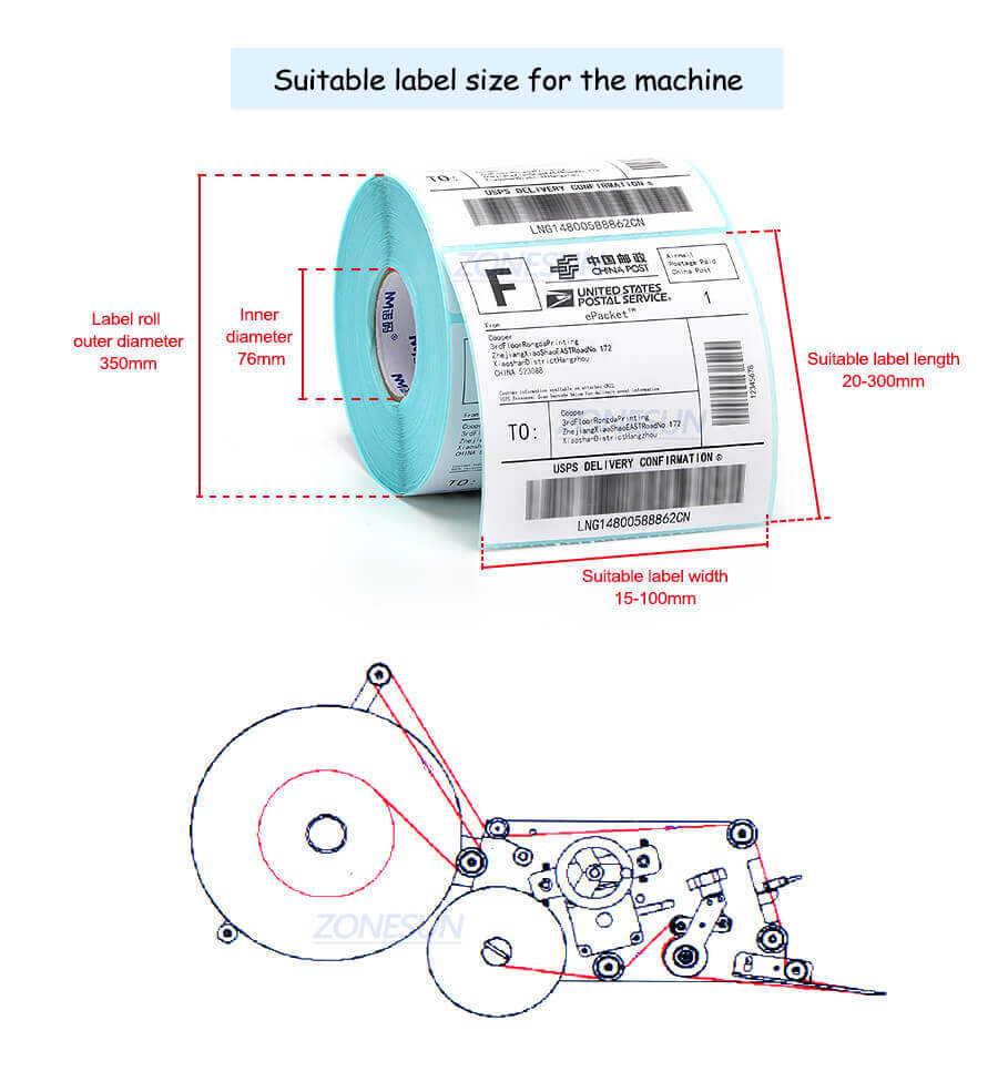 Automatic Round Bottle Labeling Machine-ZONESUN TECHNOLOGY LIMITED Automatic Round Bottle Labeling Machine-ZONESUN TECHNOLOGY LIMITED
