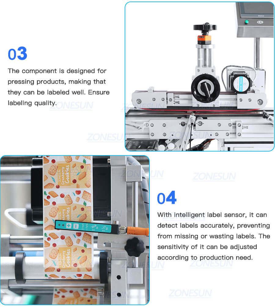 Top Bottom Labeling Machine-ZONESUN TECHNOLOGY LIMITED Top Bottom Labeling Machine-ZONESUN TECHNOLOGY LIMITED