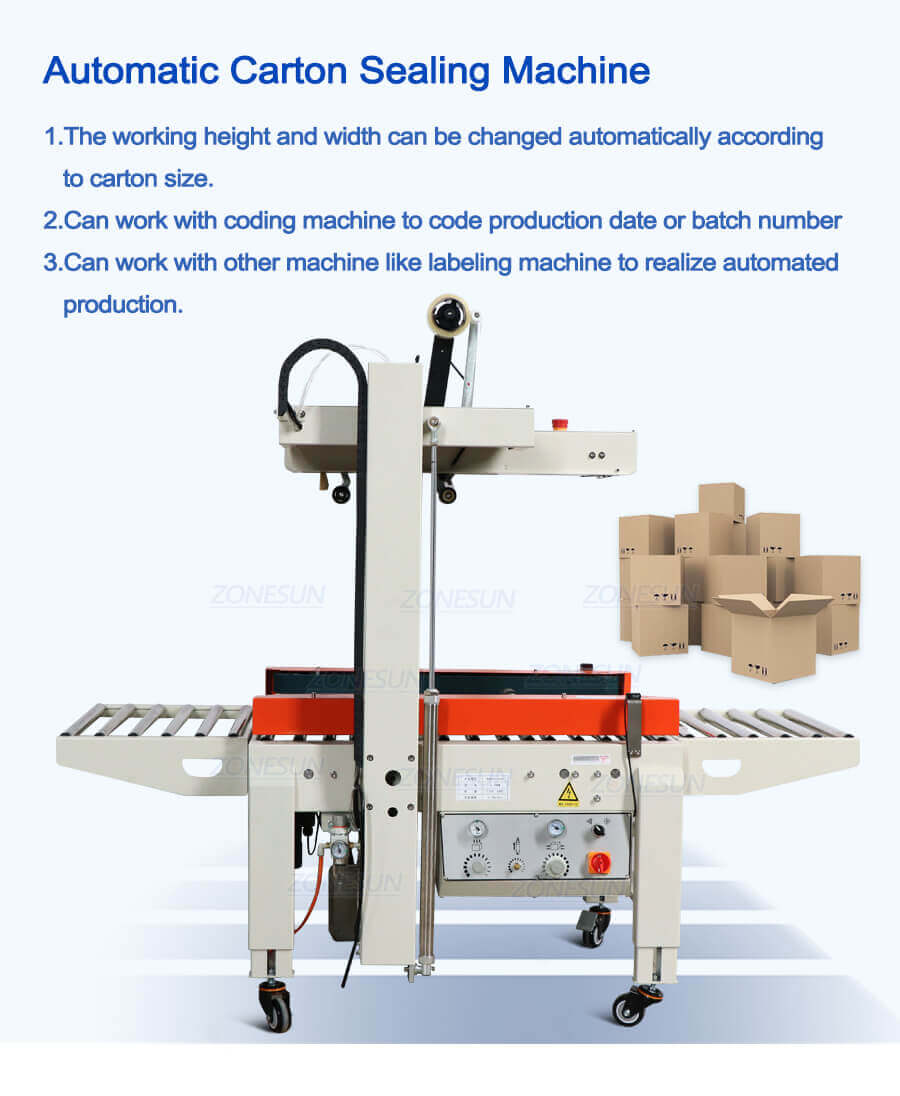 Carton Sealing Machine-ZONESUN TECHNOLOGY LIMITED Carton Sealing Machine-ZONESUN TECHNOLOGY LIMITED