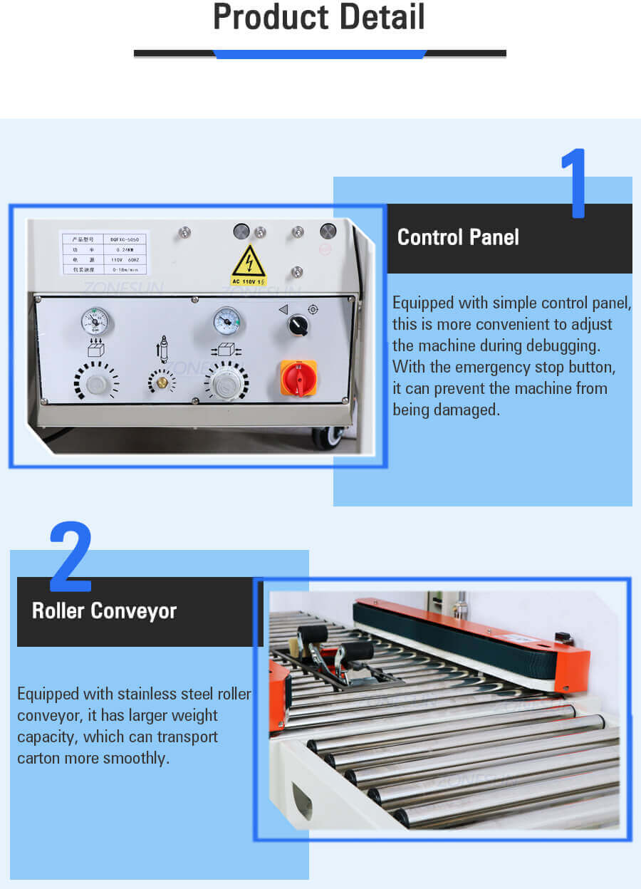Carton Sealing Machine-ZONESUN TECHNOLOGY LIMITED Carton Sealing Machine-ZONESUN TECHNOLOGY LIMITED