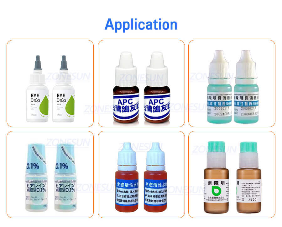 Eyedrop Filling Line-ZONESUN TECHNOLOGY LIMITED Eyedrop Filling Line-ZONESUN TECHNOLOGY LIMITED