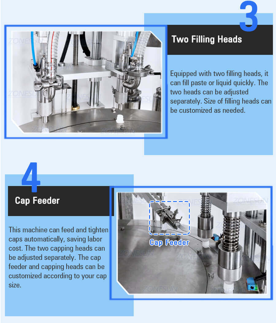 Spout Pouch Filling Capping Machine-ZONESUN TECHNOLOGY LIMITED Spout Pouch Filling Capping Machine-ZONESUN TECHNOLOGY LIMITED