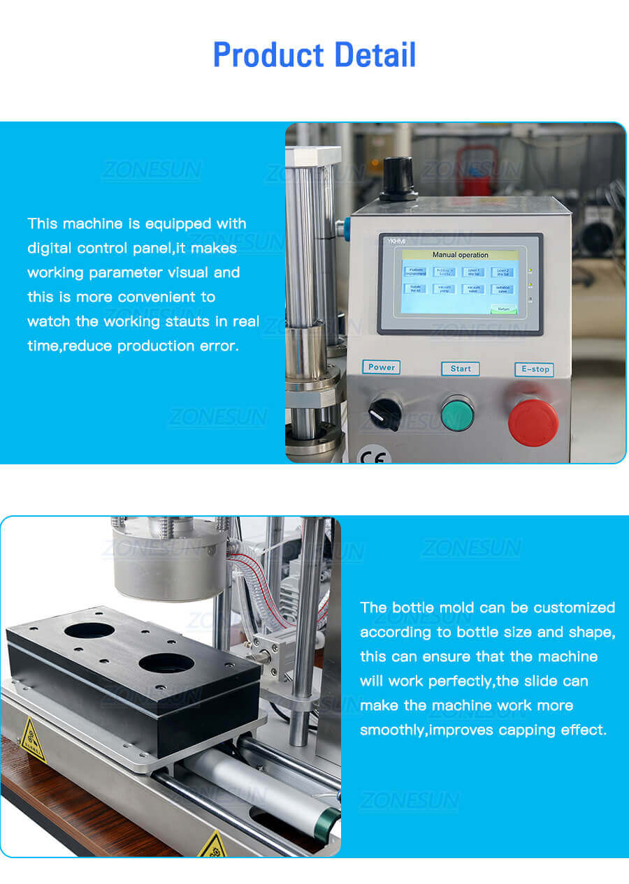 Vacuum capping machine-ZONESUN TECHNOLOGY LIMITED Vacuum capping machine-ZONESUN TECHNOLOGY LIMITED