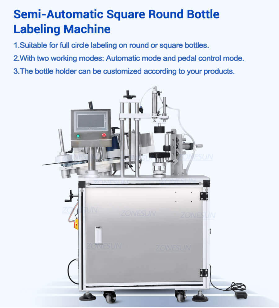 Square Bottle Labeling Machine-ZONESUN TECHNOLOGY LIMITED Square Bottle Labeling Machine-ZONESUN TECHNOLOGY LIMITED