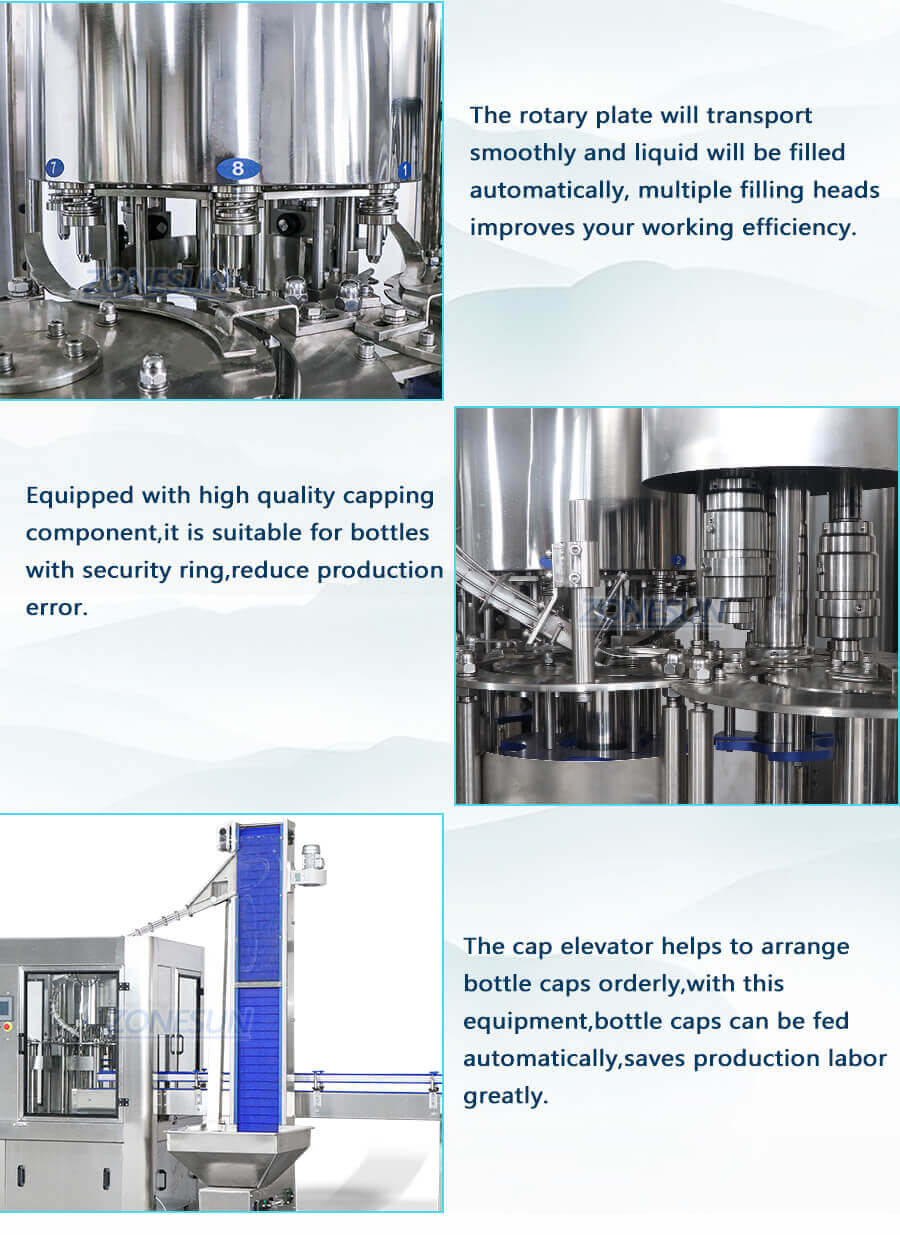 Water Filling Capping Machine-ZONESUN TECHNOLOGY LIMITED Water Filling Capping Machine-ZONESUN TECHNOLOGY LIMITED