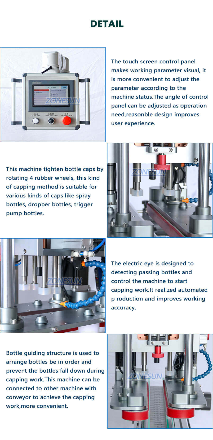Automatic Capping Machine-ZONESUN TECHNOLOGY LIMITED Automatic Capping Machine-ZONESUN TECHNOLOGY LIMITED