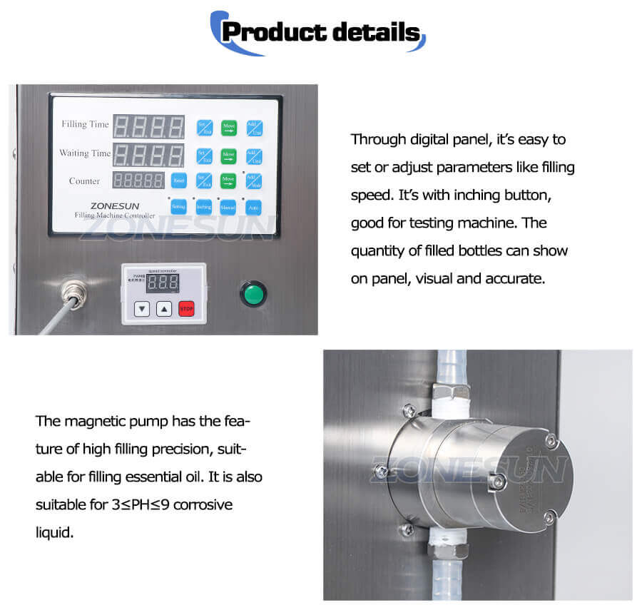 Single Head Filling Machine-ZONESUN TECHNOLOGY LIMITED Single Head Filling Machine-ZONESUN TECHNOLOGY LIMITED