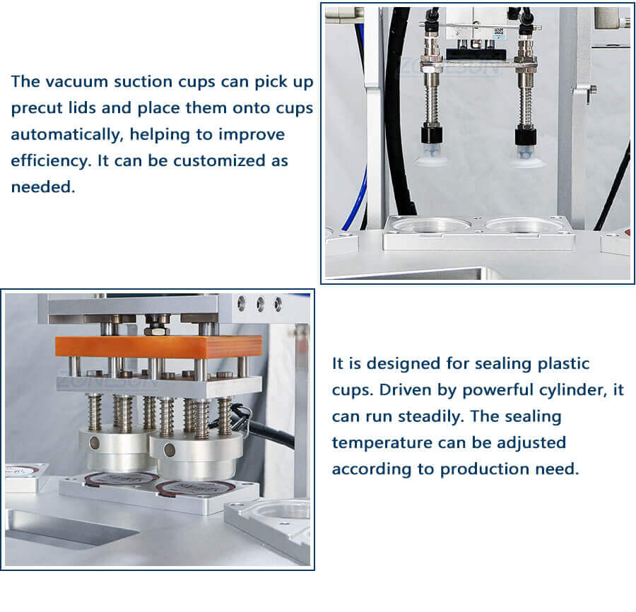 Cup Filling Sealing Machine-ZONESUN TECHNOLOGY LIMITED Cup Filling Sealing Machine-ZONESUN TECHNOLOGY LIMITED