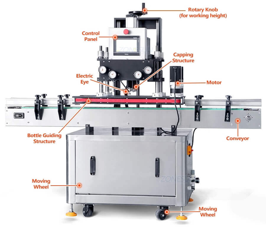 Servo Capping Machine-ZONESUN TECHNOLOGY LIMITED Servo Capping Machine-ZONESUN TECHNOLOGY LIMITED