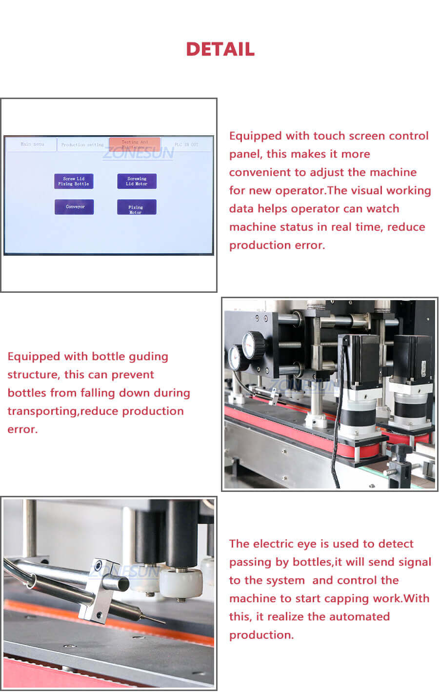 Servo Capping Machine-ZONESUN TECHNOLOGY LIMITED Servo Capping Machine-ZONESUN TECHNOLOGY LIMITED