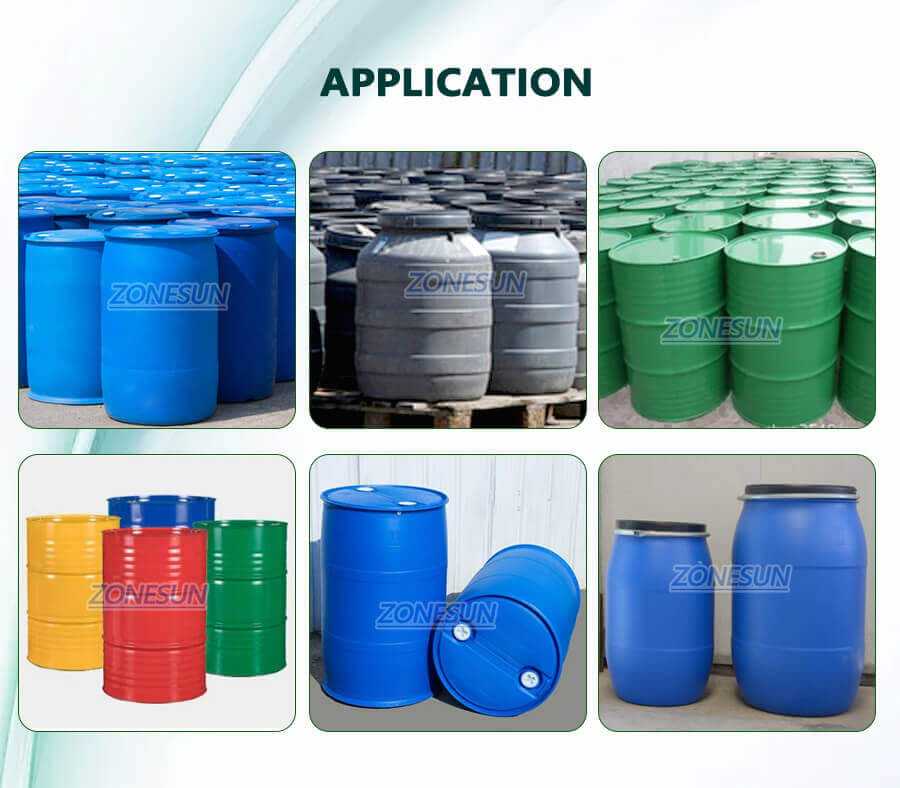 Drum Weighing Filling Machine-ZONESUN TECHNOLOGY LIMITED Drum Weighing Filling Machine-ZONESUN TECHNOLOGY LIMITED