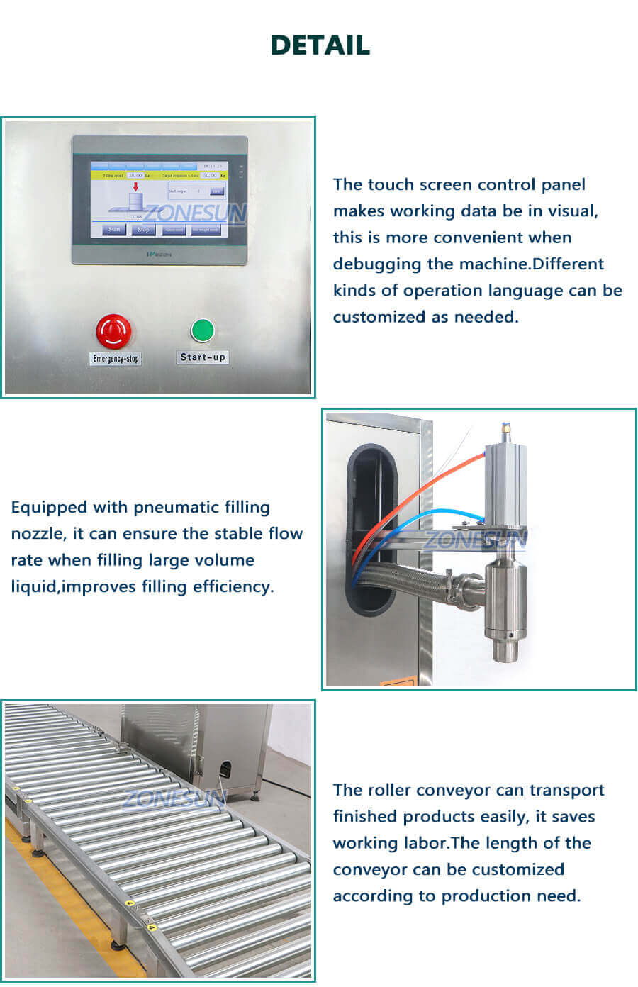 Drum Weighing Filling Machine-ZONESUN TECHNOLOGY LIMITED Drum Weighing Filling Machine-ZONESUN TECHNOLOGY LIMITED