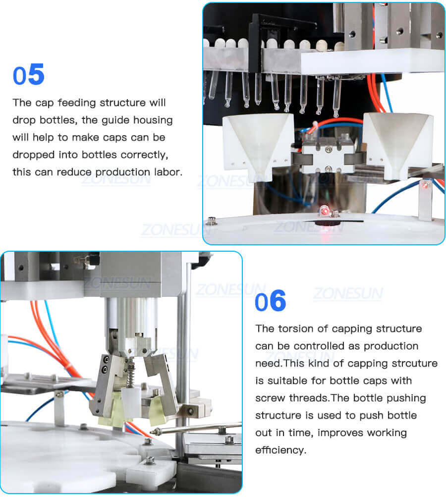 Essential Oil Filling Capping Machine-ZONESUN TECHNOLOGY LIMITED Essential Oil Filling Capping Machine-ZONESUN TECHNOLOGY LIMITED