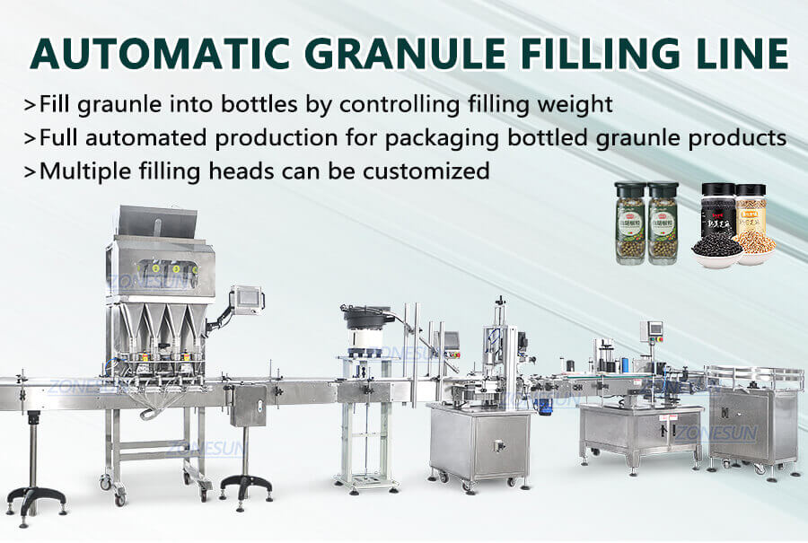 Granule Weighing Filling Line-ZONESUN TECHNOLOGY LIMITED Granule Weighing Filling Line-ZONESUN TECHNOLOGY LIMITED