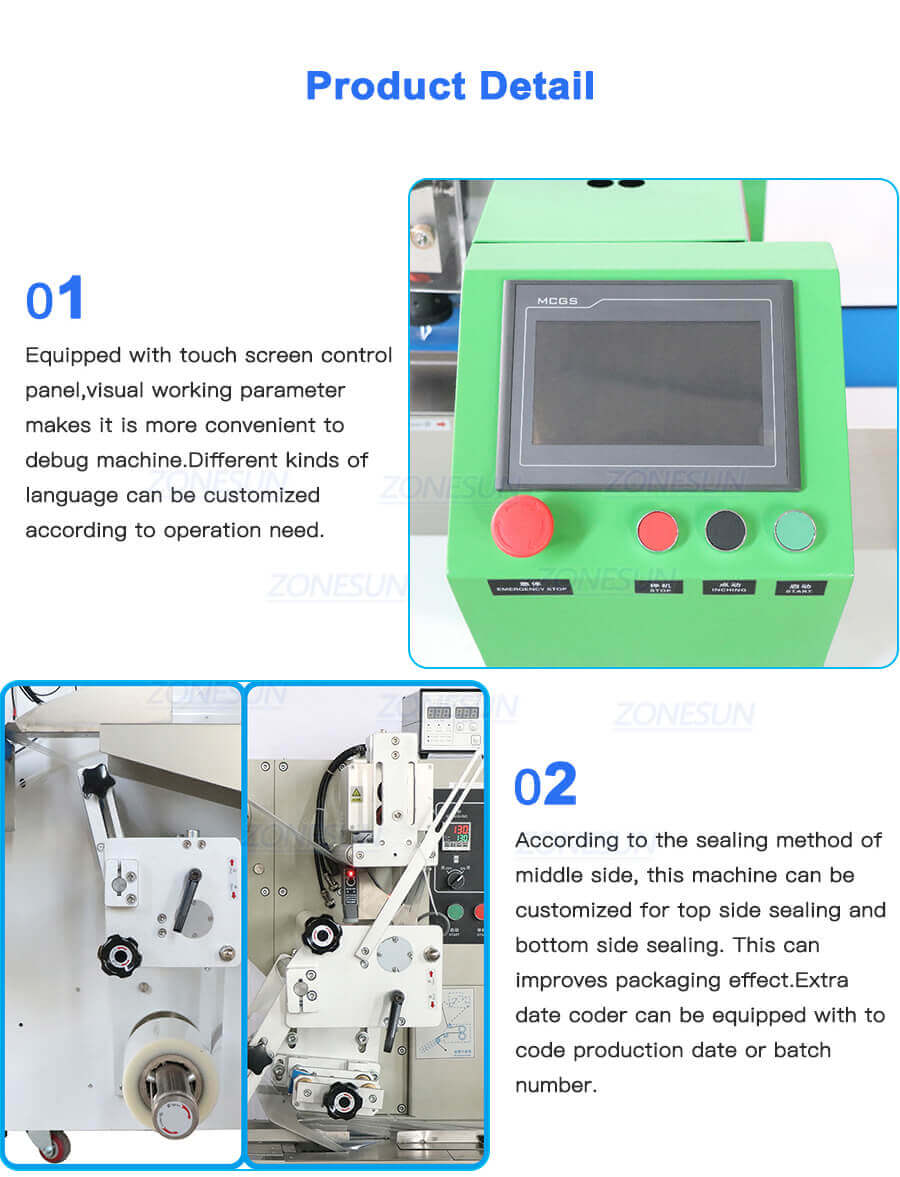Pillow Packing Machine-ZONESUN TECHNOLOGY LIMITED Pillow Packing Machine-ZONESUN TECHNOLOGY LIMITED