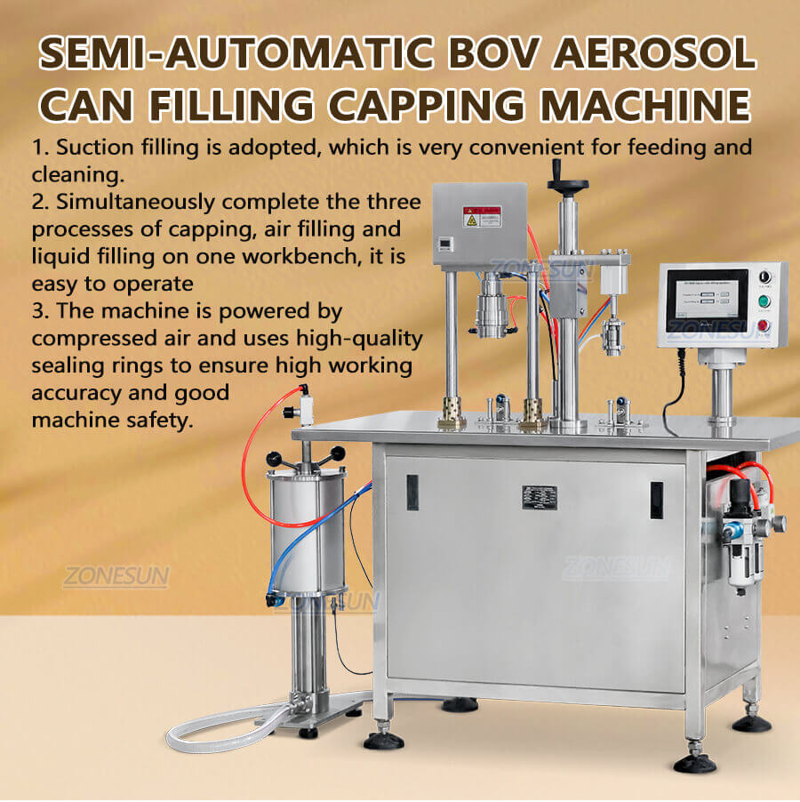 Aerosol Filling Capping Machine-ZONESUN TECHNOLOGY LIMITED Aerosol Filling Capping Machine-ZONESUN TECHNOLOGY LIMITED