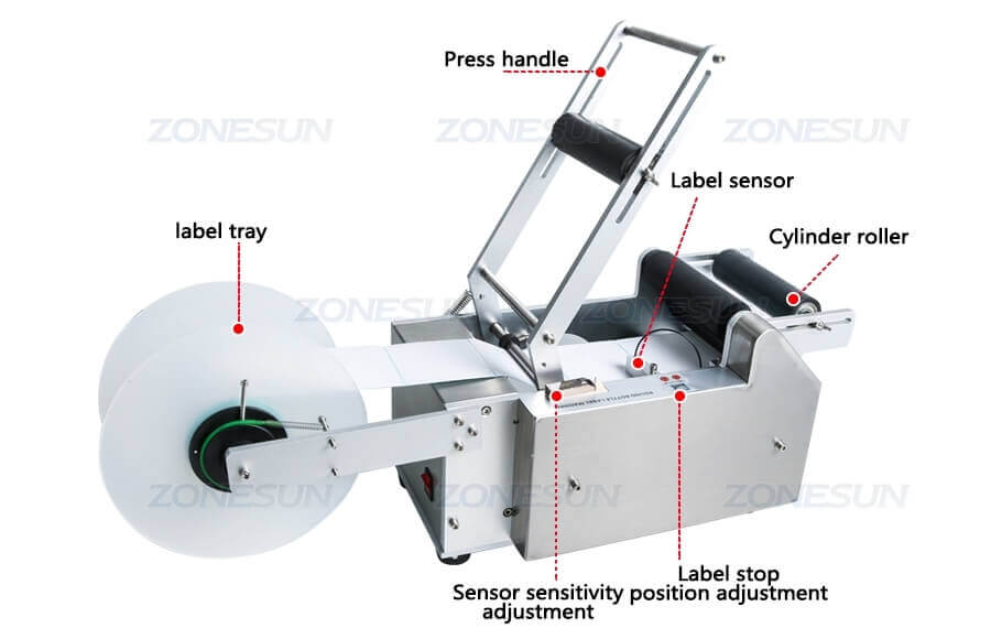 Round Bottles Labeling Machine-ZONESUN TECHNOLOGY LIMITED Round Bottles Labeling Machine-ZONESUN TECHNOLOGY LIMITED