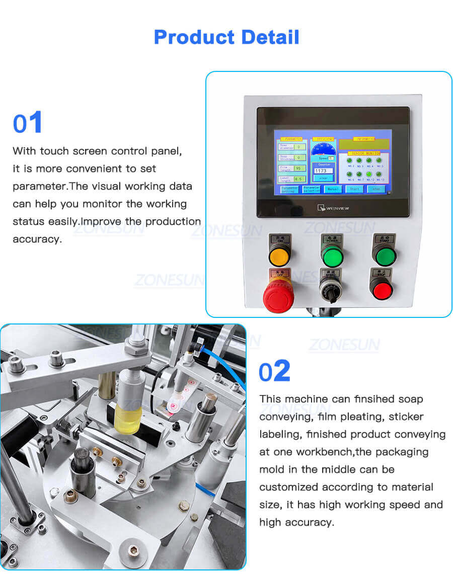 Soap Packaging Machine-ZONESUN TECHNOLOGY LIMITED Soap Packaging Machine-ZONESUN TECHNOLOGY LIMITED