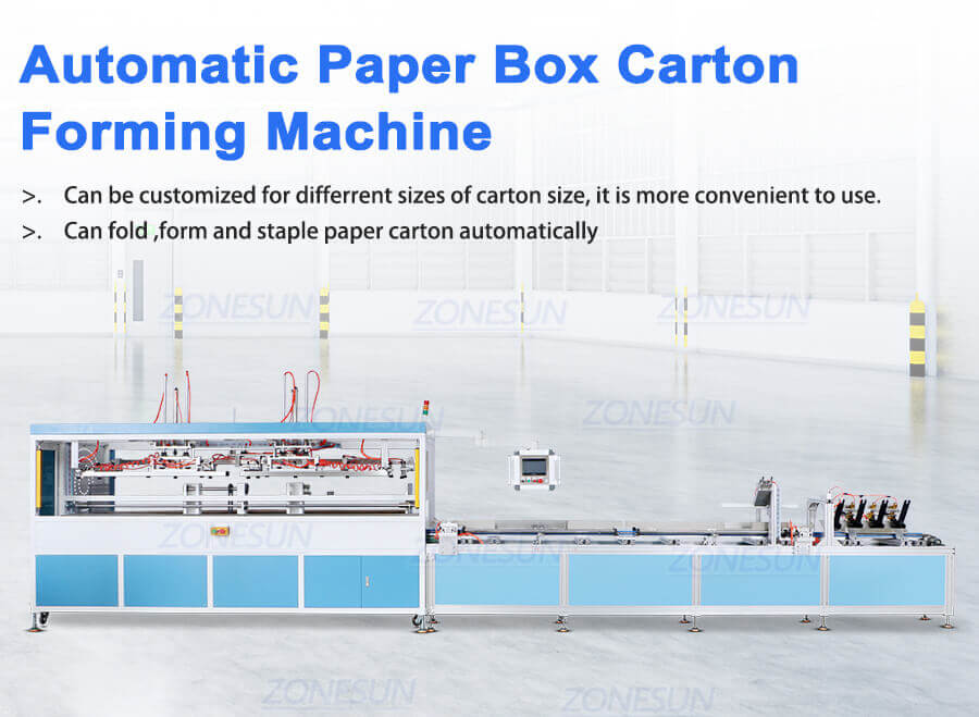 Carton Forming Machine-ZONESUN TECHNOLOGY LIMITED Carton Forming Machine-ZONESUN TECHNOLOGY LIMITED