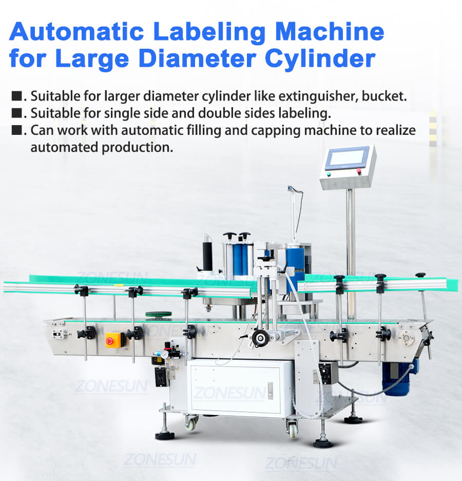 Round Bucket Labeling Machine-ZONESUN TECHNOLOGY LIMITED Round Bucket Labeling Machine-ZONESUN TECHNOLOGY LIMITED