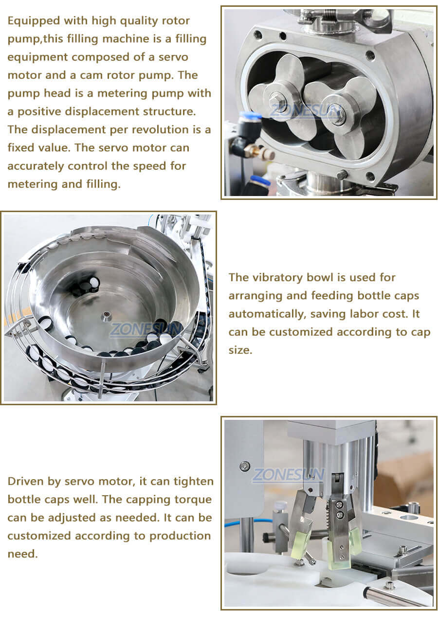 Cosmetic Filling Capping Machine-ZONESUN TECHNOLOGY LIMITED Cosmetic Filling Capping Machine-ZONESUN TECHNOLOGY LIMITED