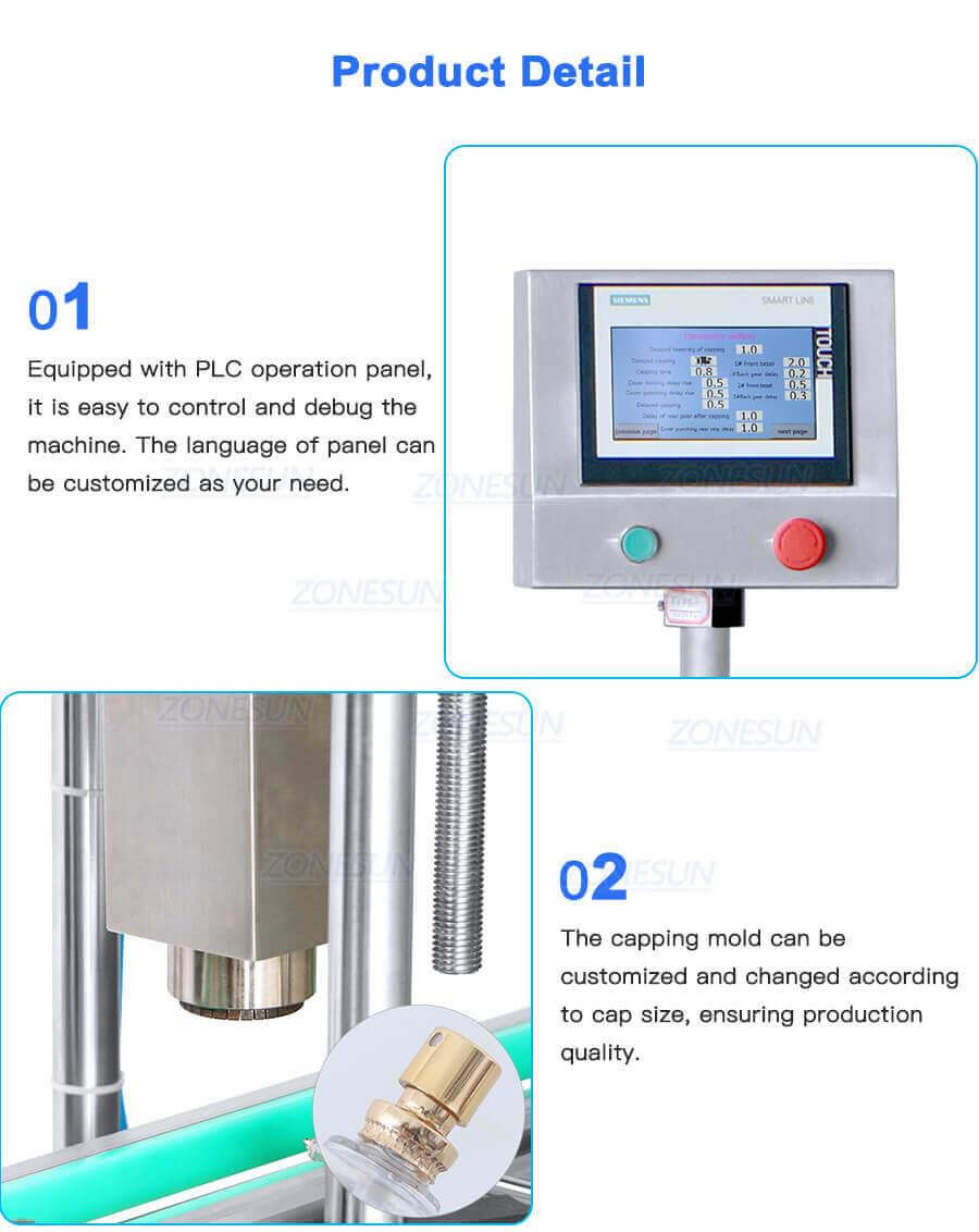 Perfume Bottle Crimping Machine-ZONESUN TECHNOLOGY LIMITED Perfume Bottle Crimping Machine-ZONESUN TECHNOLOGY LIMITED