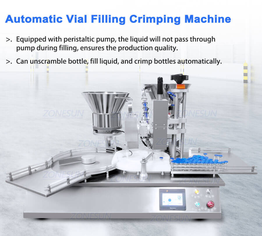 Vial Filling Crimping Machine-ZONESUN TECHNOLOGY LIMITED Vial Filling Crimping Machine-ZONESUN TECHNOLOGY LIMITED